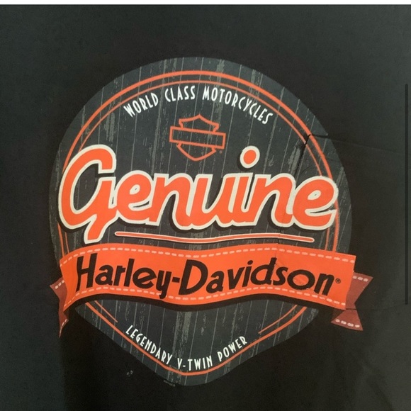 VINTAGE 90S HARLEY DAVIDSON SHIRT - Picture 3 of 5